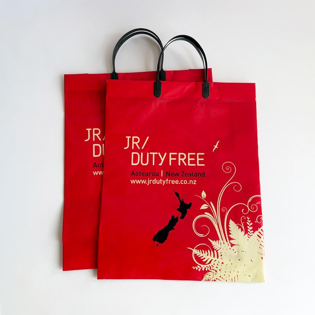 Red Plastic Shopping Bag Red Plastic Shopping Bag